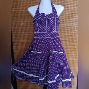 Boflyyang polka dot dress